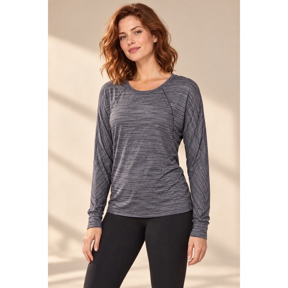 Lululemon Set To Sweat Long Sleeve
Heathered Black